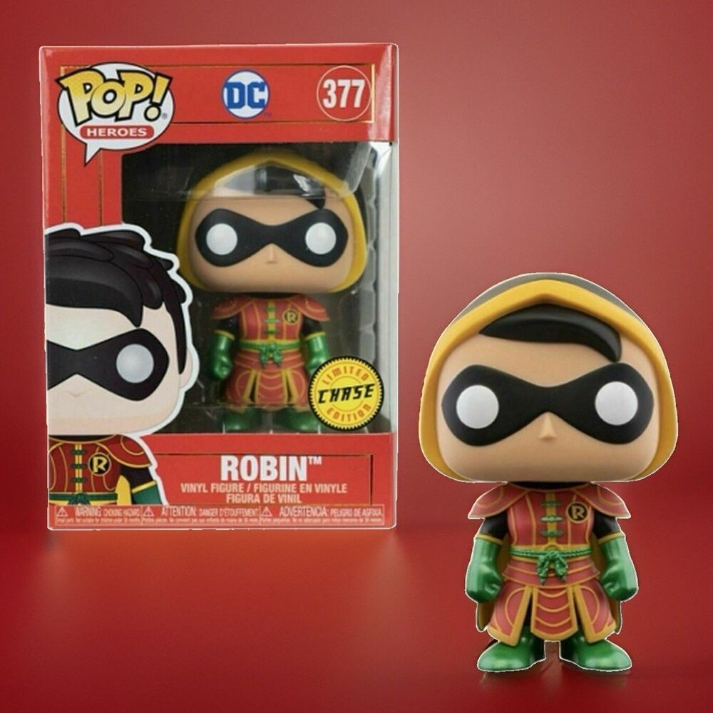 Funko POP Heroes: Imperial Palace DC Robin #377 Limited Edition Chase Toy Figure